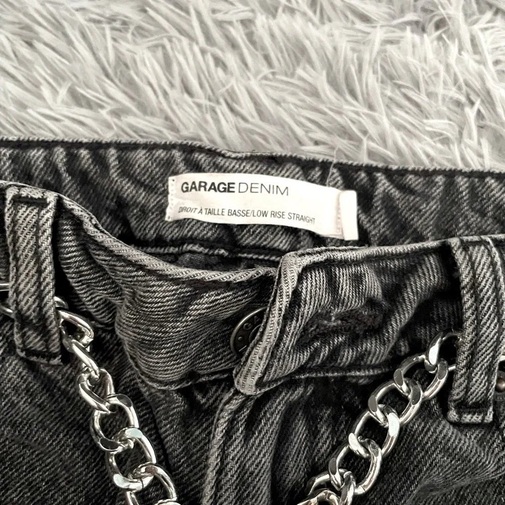 Garage Ripped Straight Jeans - Picture 3 of 3